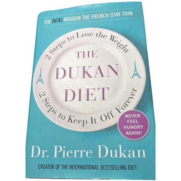 The Dukan Diet Book By Dr. Pierre Dukan New Hardcover Jacket - Picture 7 of 7